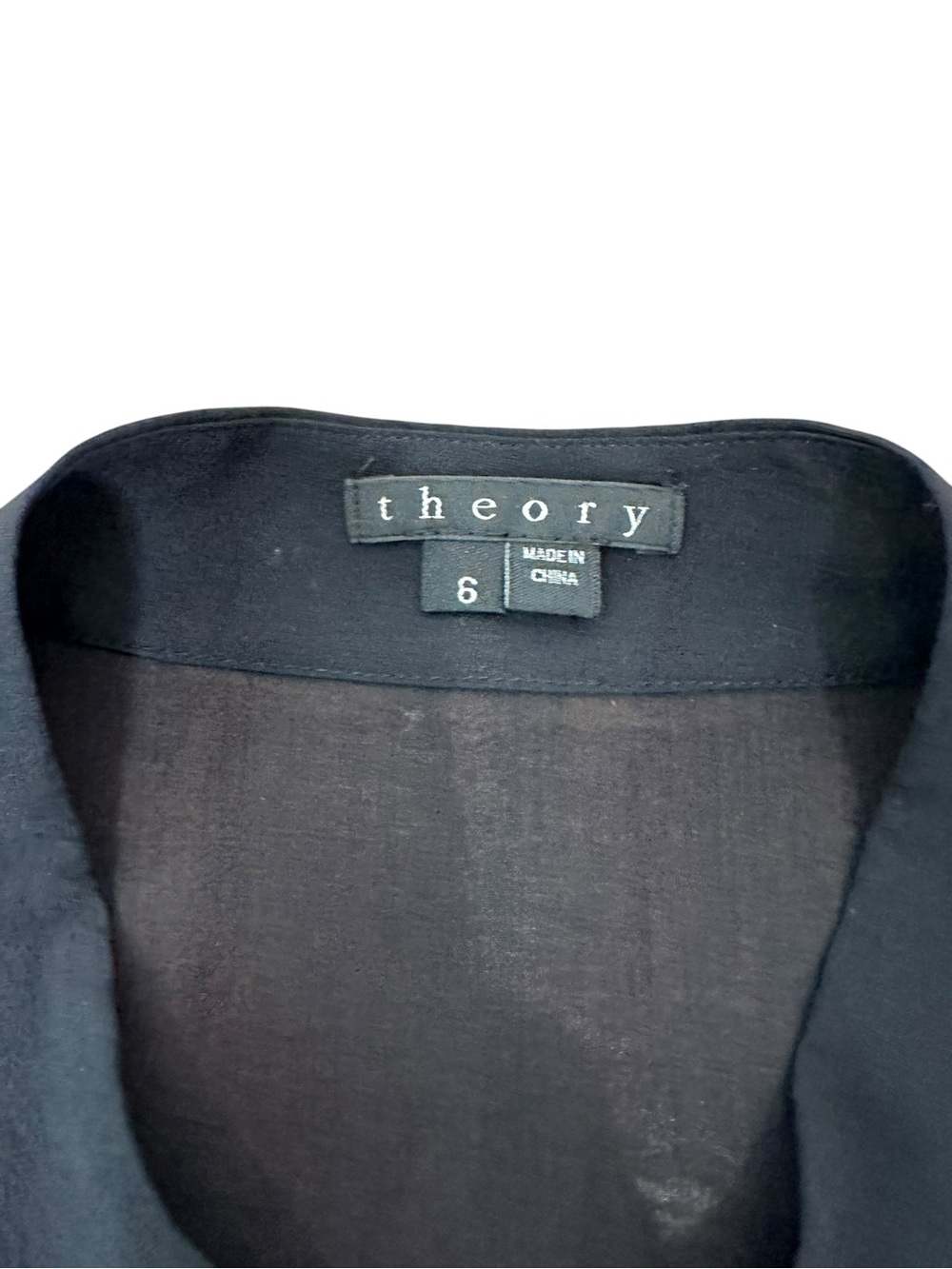 Theory Black Silk Shirt Pleated sleeveless dropped waist mini dress. Luxury. 6 - Picture 9 of 13